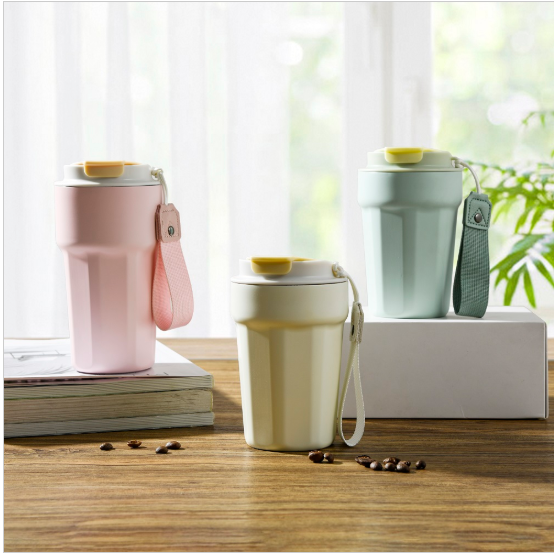 16oz SS Insulated Tumbler with Hand Grip Lid