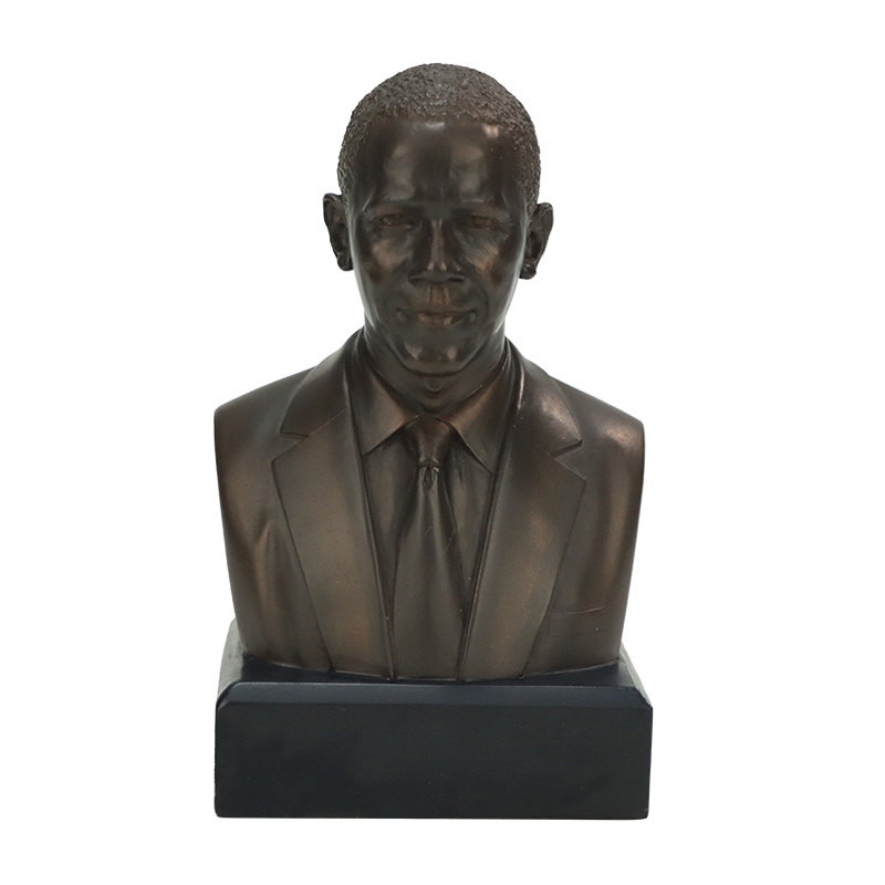 Barack Obama Bust Resin Statue