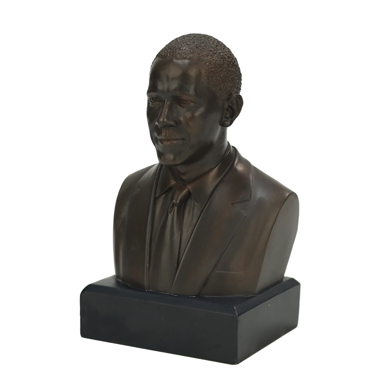 Barack Obama Bust Resin Statue
