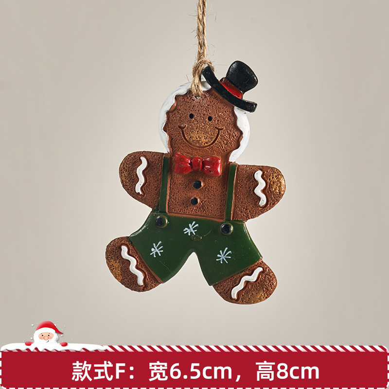 Christmas Gingerbread Pendants