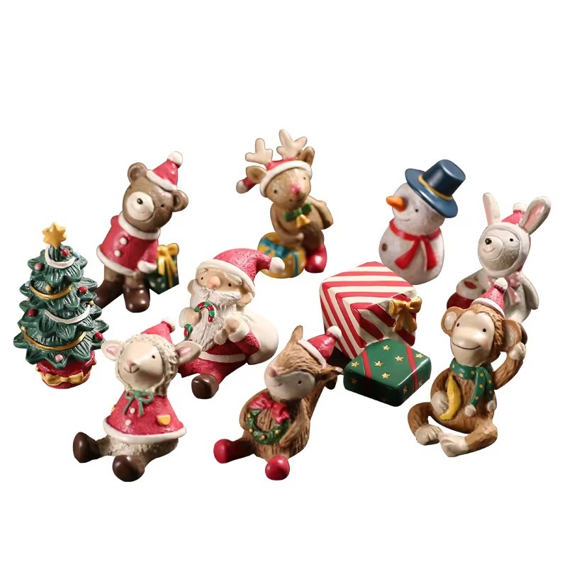 Christmas Theme Custom Resin Figurines