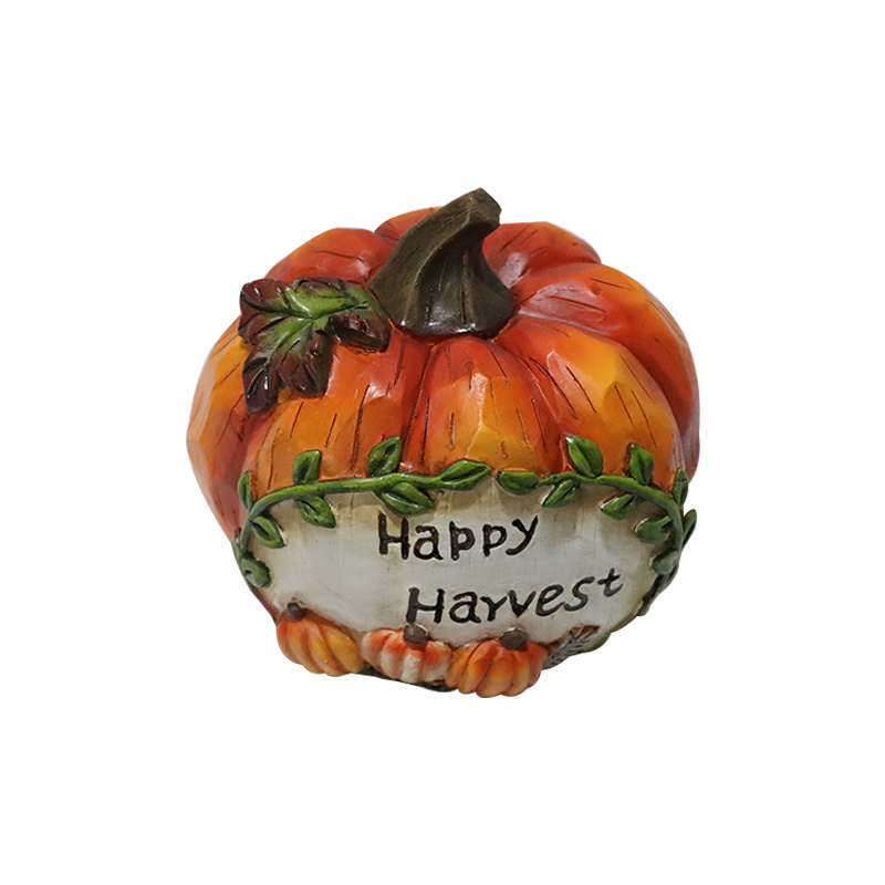 Halloween Pumpkin Lettering Statue