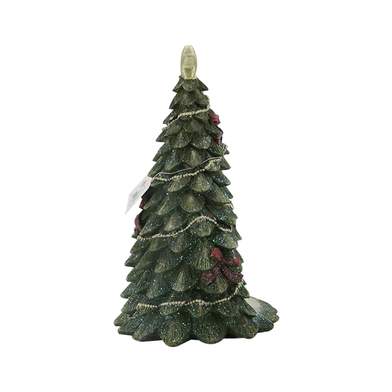 Santa Claus Xmas Tree Led Statue