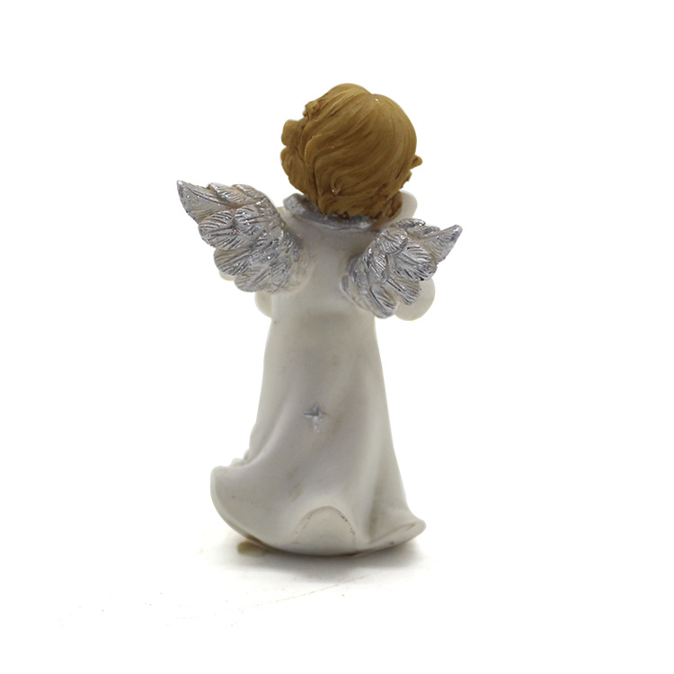 Resin Musical Cherub Statue
