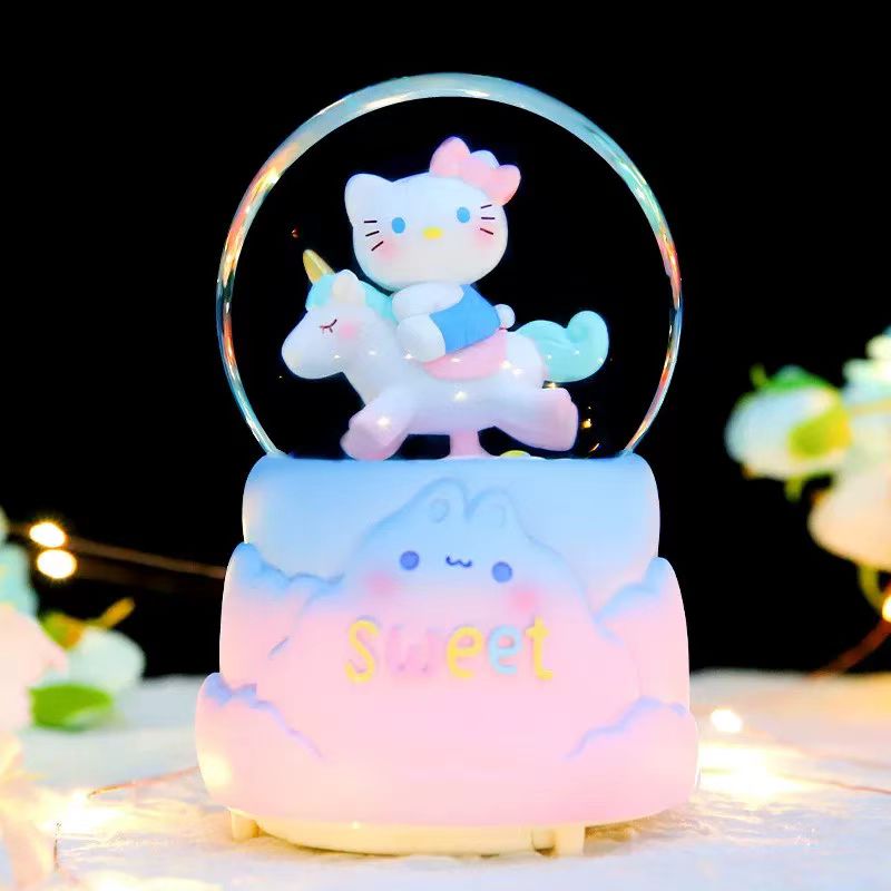 Snow Globe Music Box