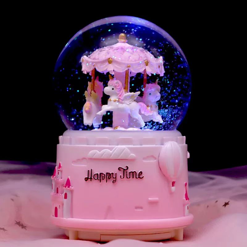 Snow Globe Music Box