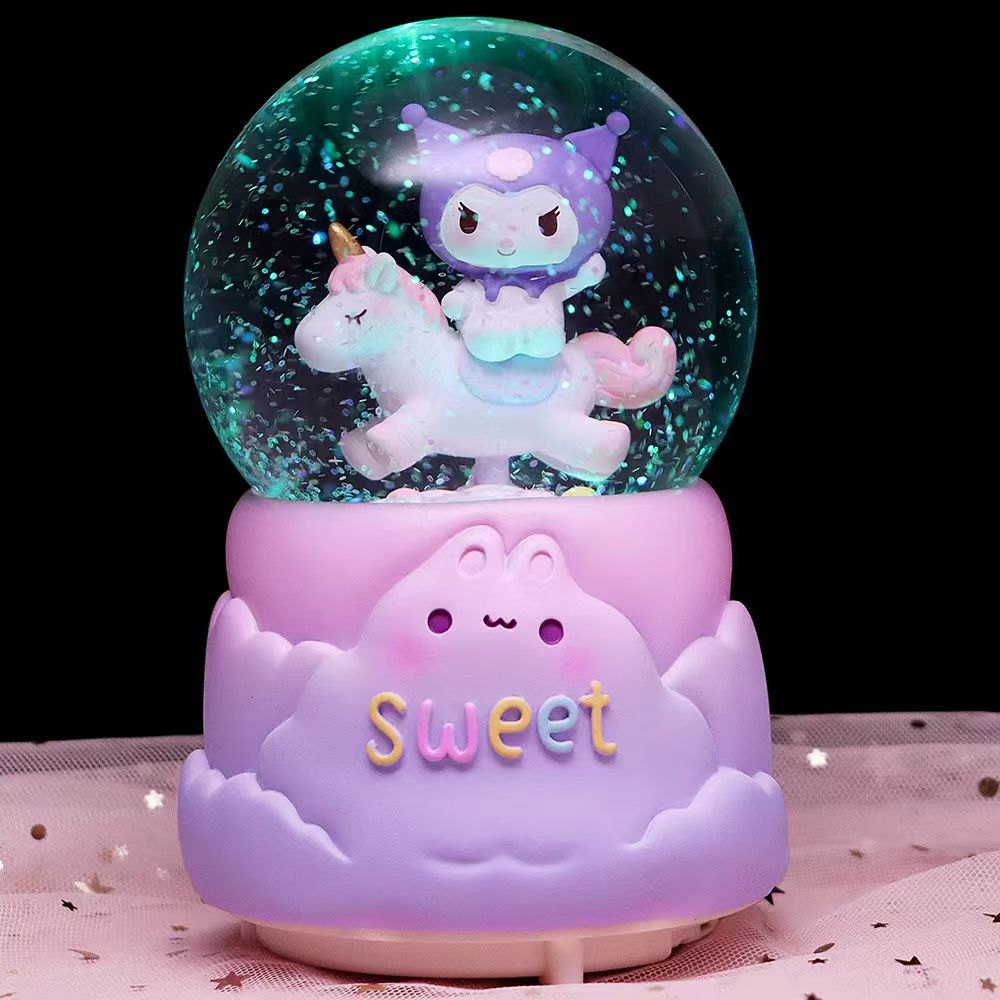 Snow Globe Music Box