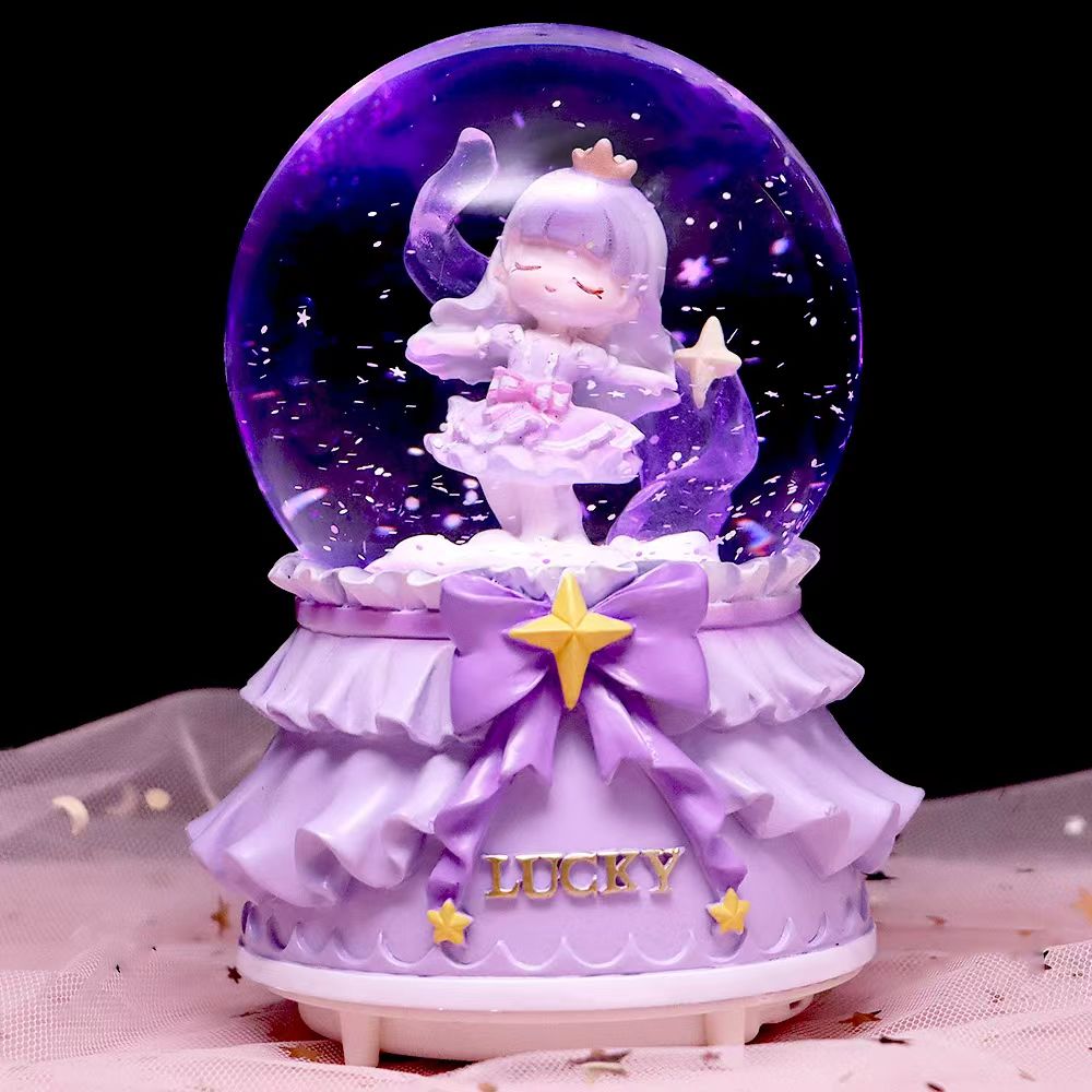 Snow Globe Music Box
