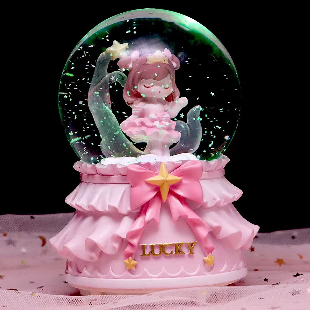 Snow Globe Music Box